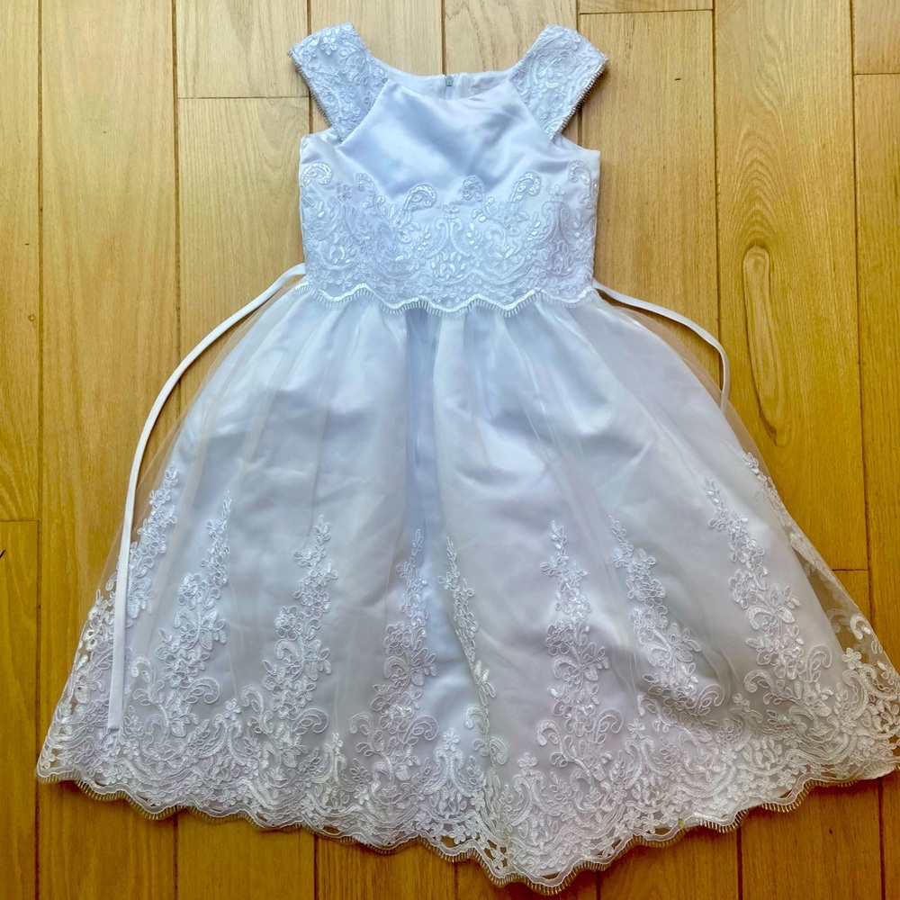 US Angels Communion Dress size 8